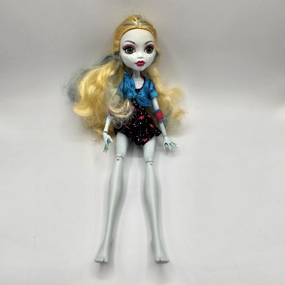 Monster High Ghouls Night Out Lagoona Blue Doll No Shoes